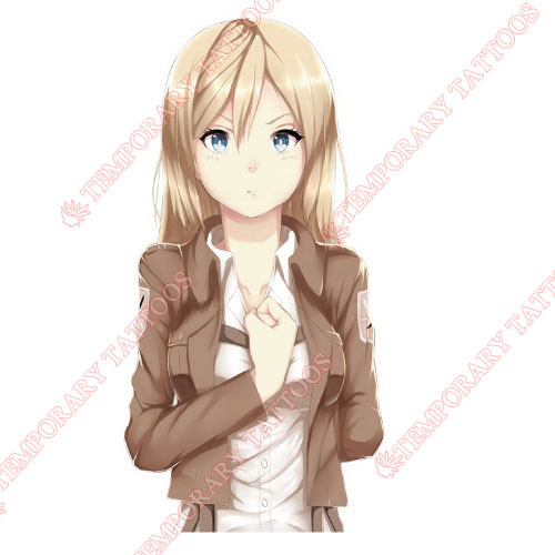 Attack on titan Customize Temporary Tattoos Stickers NO.507